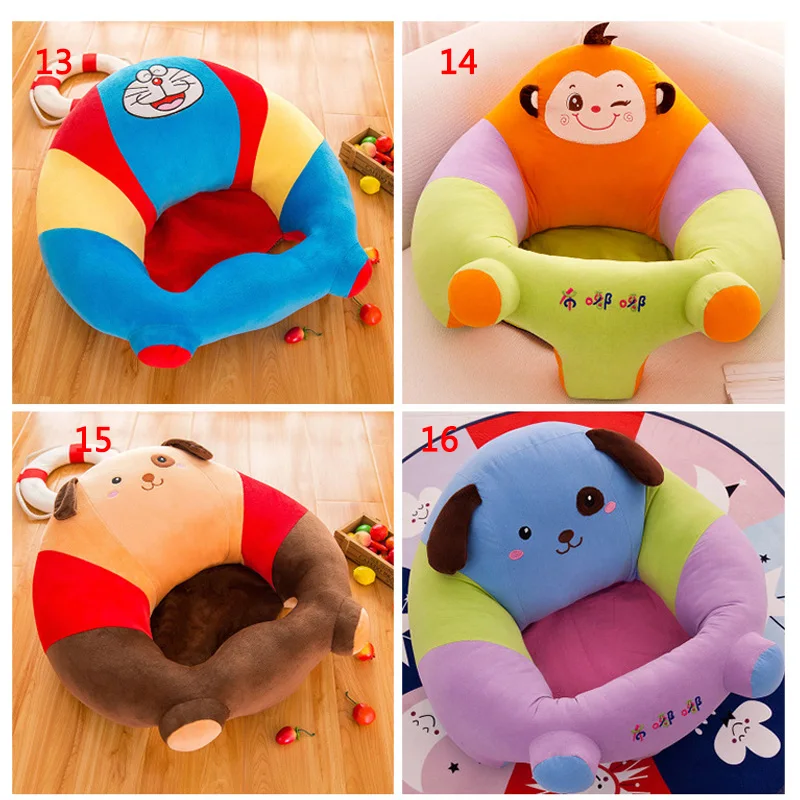 Детское сиденье детское мягкий диван мультяшный плюшевый младенец учится сидеть