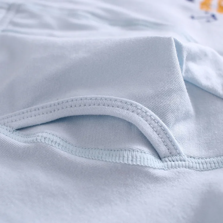 2 шт./лот удобные дышащие детские штаны хлопковые прямые с принтом милые боксеры