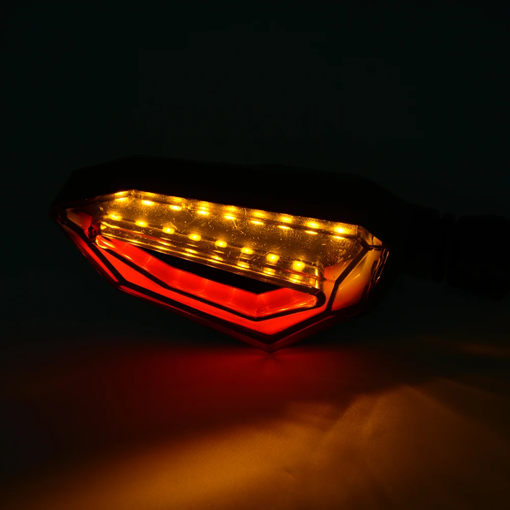 2 шт./1 пара Универсальный светодиодный сигнальный фонарь для мотоцикла Yamaha YZF1000 MT