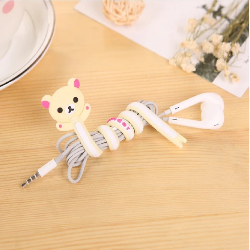 24 см защита для намотки кабеля новая провода милый рисунок с животными из