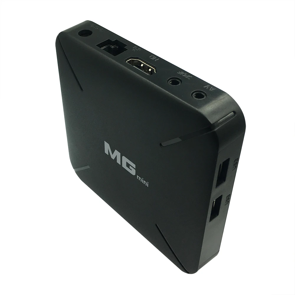 Linux IPTV Box MG mini с Ethernet встроенный WiFi 2 USB поддержка сталкера Xtream H.265 лучше чем