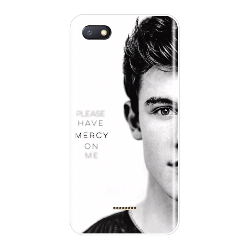 Задняя крышка Shawn Mendes для Pocophone F1 Xiaomi Redmi S2 4A 6A 5 Plus силиконовый чехол телефона Note 4 4X