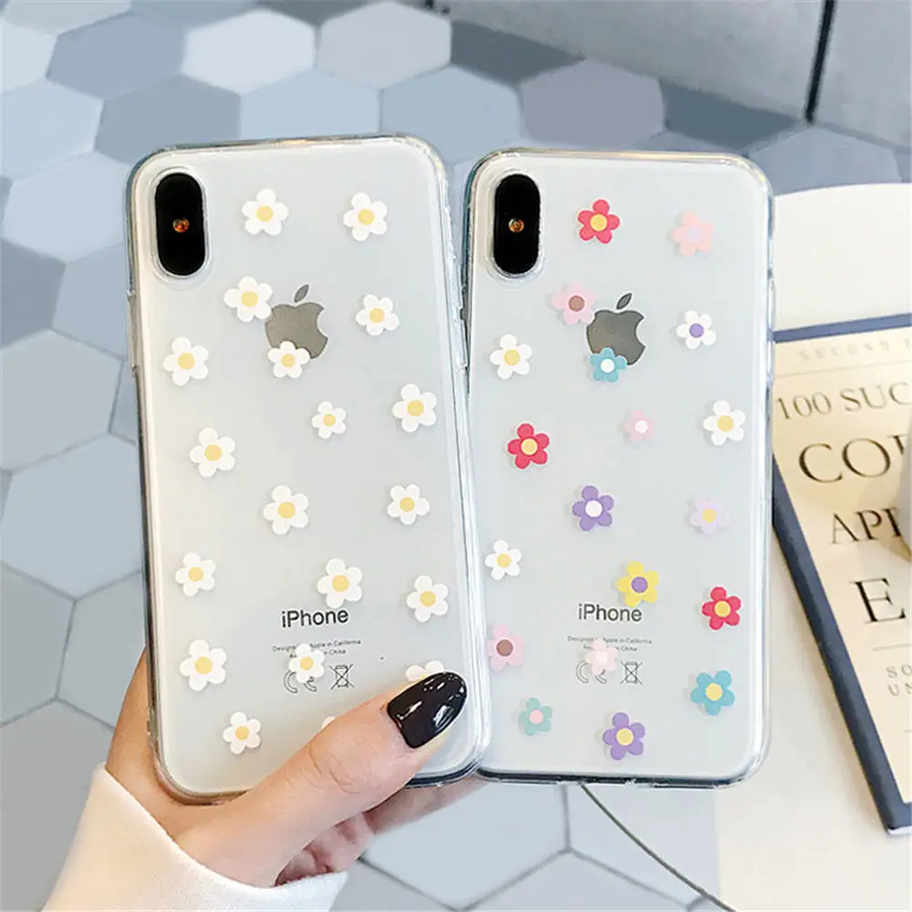 Moskado Прозрачный цветочный чехол для телефона с листьями для iPhone X, XR, XS, Max, 7, 8, 6, 6s Plus, 5, 5S, SE, цветы, мягкий ТПУ прозрачный чехол-накладка