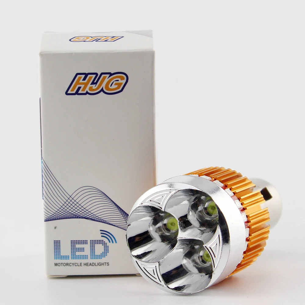 YM E Bright 50 шт. BA20D H6 светодиодный s 9 Вт белые мотоциклетные фары автомобильные +