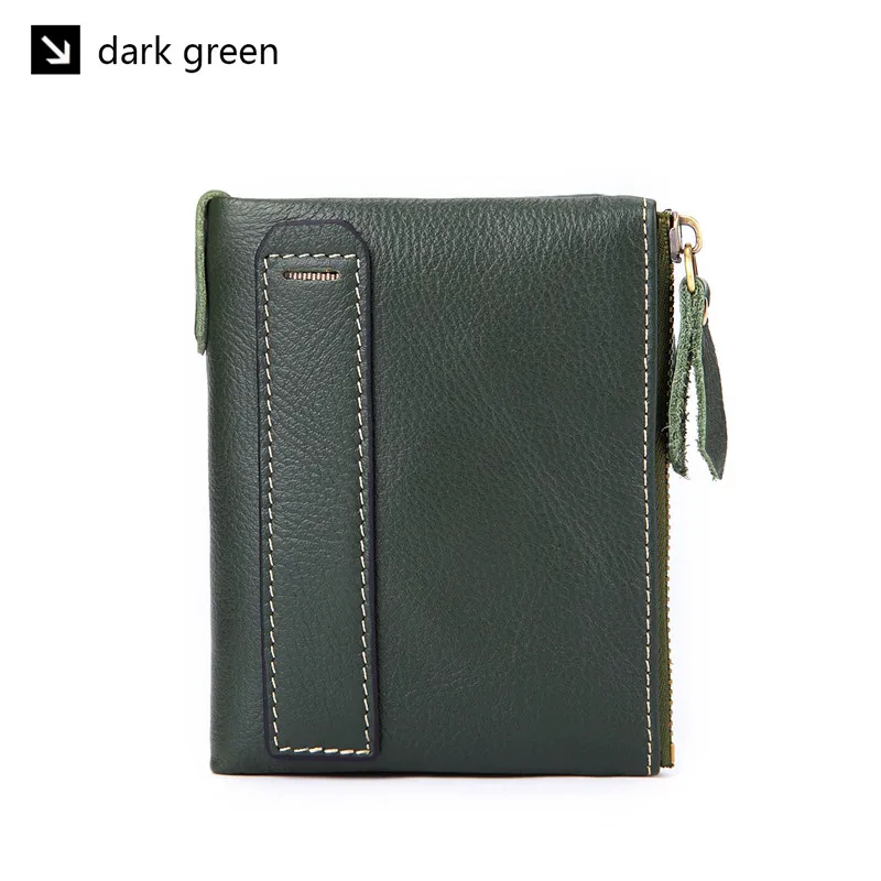 Мужские кошельки из 100% натуральной кожи кредитные визитницы Воловья кожа