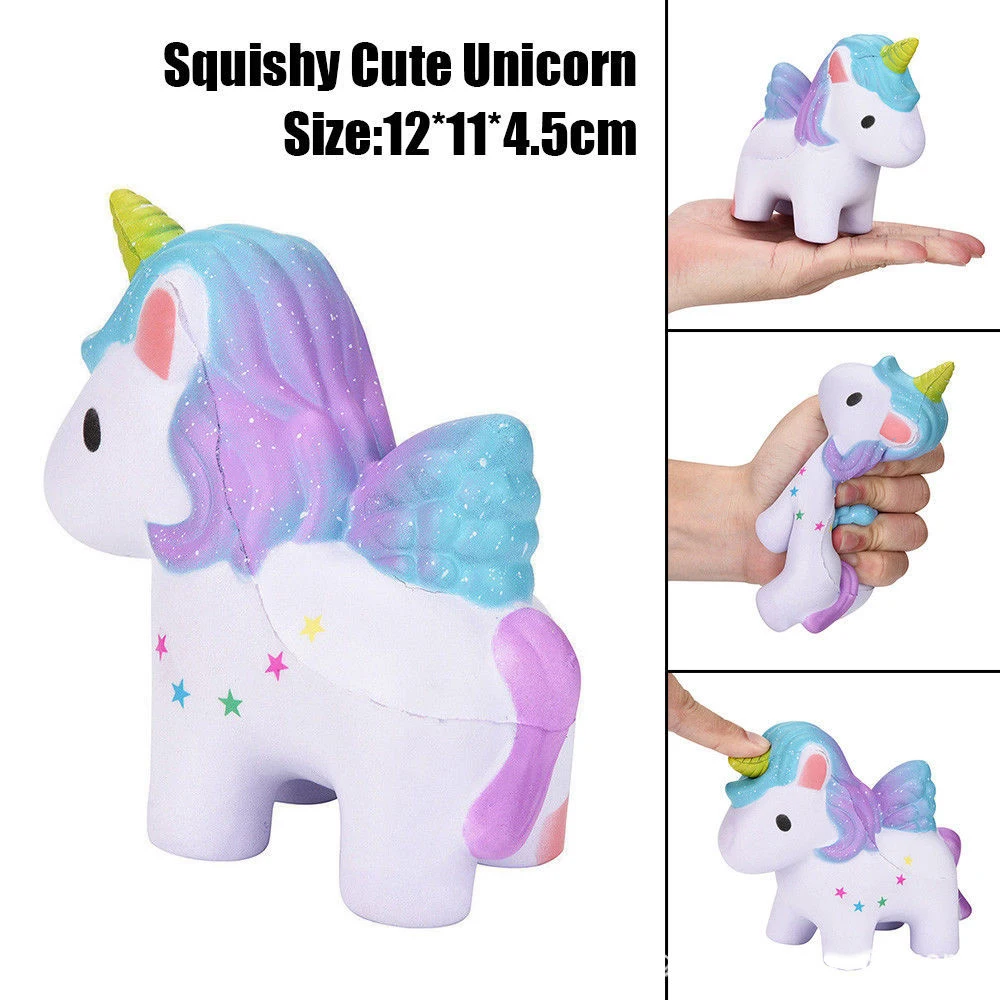 New Jumbo Squishy Toy Slow Elastic PU Decompression Simulation Food Animal Peach Strawberry Unicorn Rising Kids Gift | Игрушки и хобби