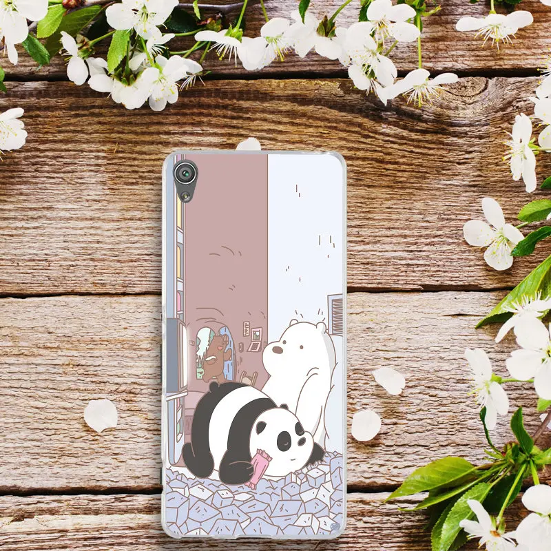 Cartoon Network We Bare Bear For Sony Xperia E3 E5 T3 M2 M4 M5 XA XZ Z Z1 Z2 Z3 Z4 Z5 Compact Shell Soft TPU Phone Cases Cover | Мобильные