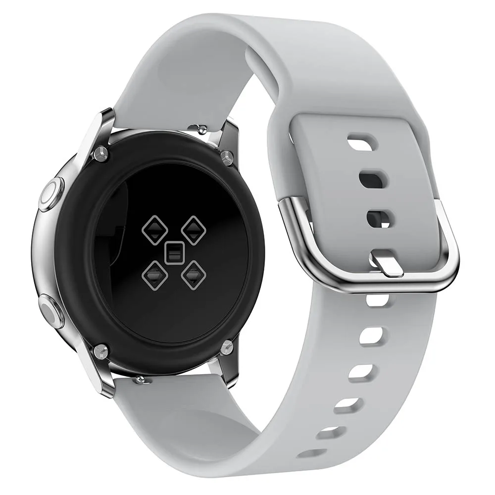 Серый Ремешок 20 мм для samsung gear S2/Galaxy 42 мм Смарт-часы frontier/классический сменный Браслет для samsung Galaxy watch Active band - Цвет ремешка: Серый