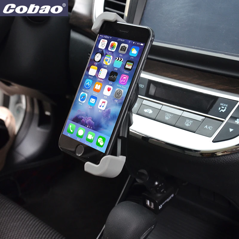 Cobao 5V 1A 5W Автомобильный держатель для телефона зарядное устройство iPhone X 8 7 Plus