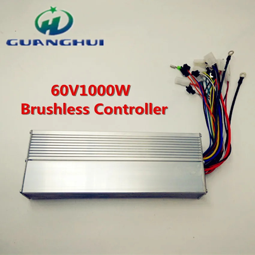 BLDC контроллер 60V1000W электрический мотоцикл/автомобиль/бесщеточный автомобильный