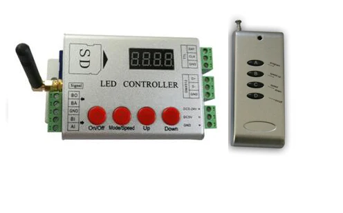 Sd-карта РФ привело контроллер пикселей led поддержка dmx консоли (выберите программ)