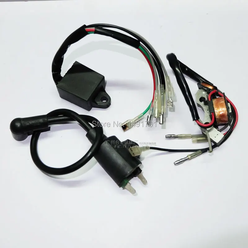 

Electronics Stocks 3pcs/set ET950 ET650 Magneto,Ignition coil,Ignitor for Generator Tiger 650 W 950 W 1000 W 1KW spare parts