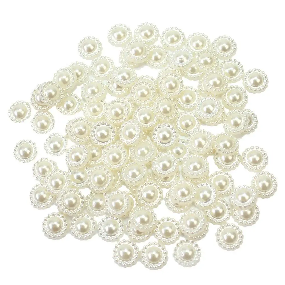 100 шт. кабошоны украшения для скрапбукинга цвета слоновой кости|Принадлежности