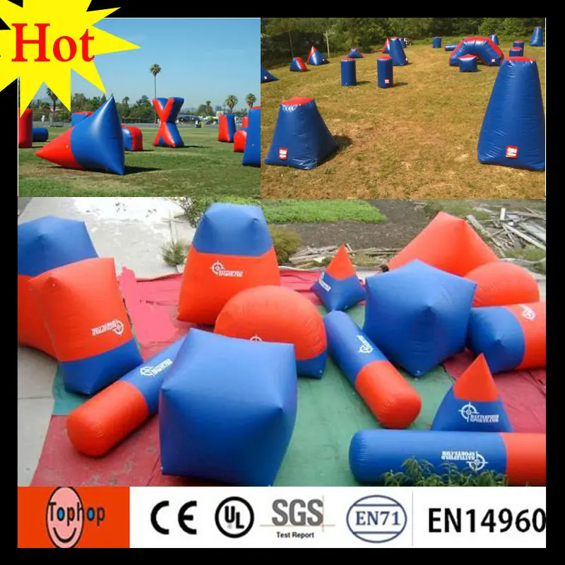 Новинка 2016 низкая цена надувные бункеры speedball для наружного оборудования