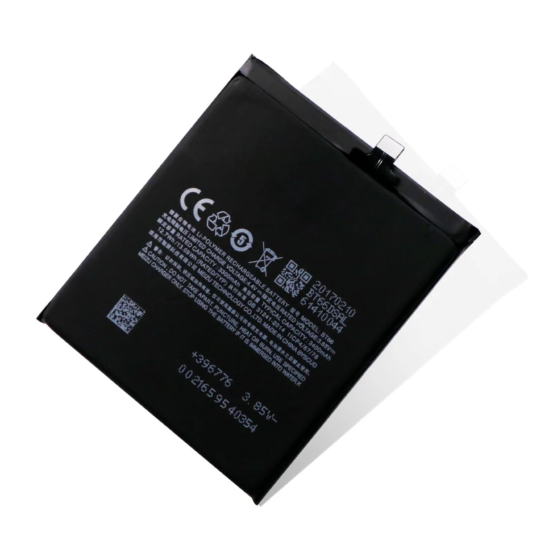 Аккумулятор BT66 для Meizu Meizy PRO 6 Plus M686 M686G M686Q Batterie Charm Blue Bateria Batterij аккумулятор 3400 мАч +