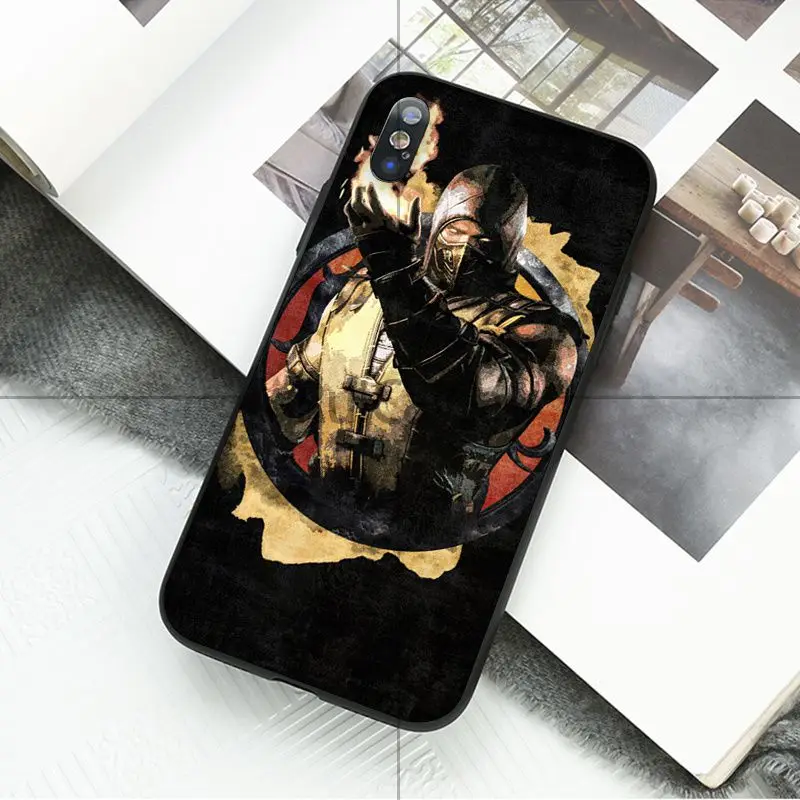 Чехол для смартфона Ruicaica Game God of War Mortal Kombat Art Apple iPhone 8 7 6 6S Plus X XS MAX 5 5S SE