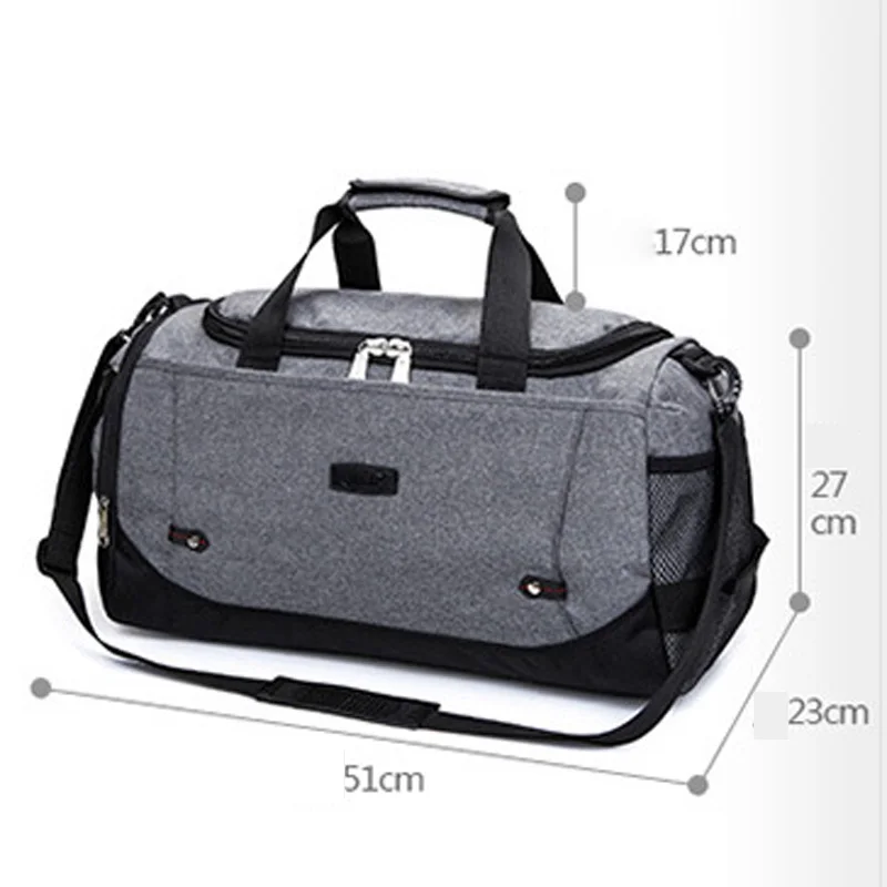 2018 мужские дорожные сумки сумка на плечо Повседневная багажная спортивная