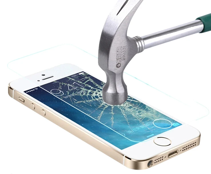 0.33mm 9H Tempered Glass Screen Protector For iPhone 4 4S case Explosion Proof Clear Toughened Protective Film + OPP Package