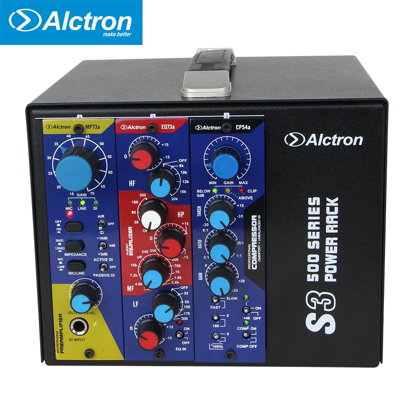 Alctron S3 500 мощное питание в стойку для модулей серии с фантомным питанием и XLR