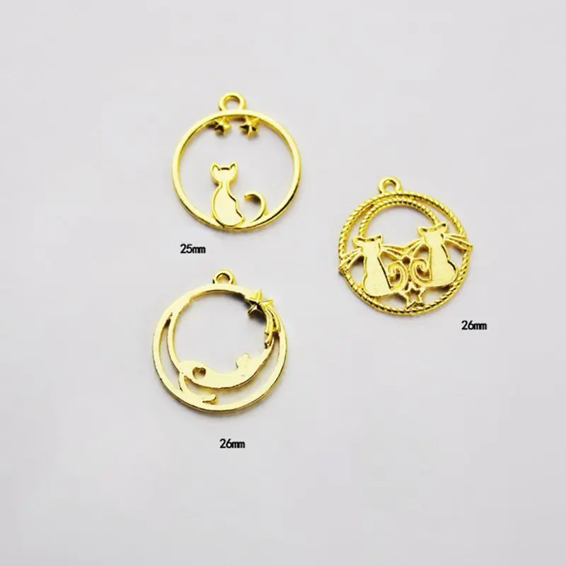 7 шт./компл. УФ-отверждаемая эпоксидная смола ажурная металлическая граница