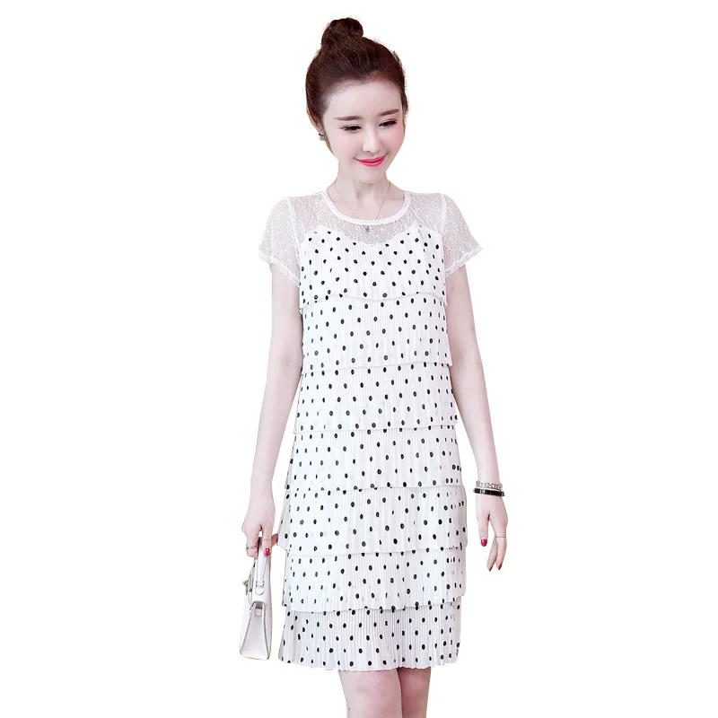 Корейский Лето 2019 г. для женщин сладкий обувь девочек шифон плюс размеры длинные