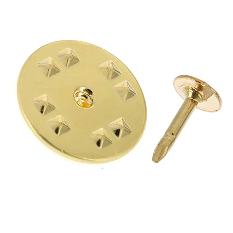 100Pairs Butterfly Clutch Tie Tacks Pin Back Replacement with Blank Pins for Craft Making Backs | Дом и сад