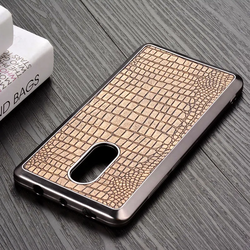 Чехол для Xiaomi Redmi Note 4 4X 5 &quotроскошный винтажный крокодиловый ретро кожаный чехол