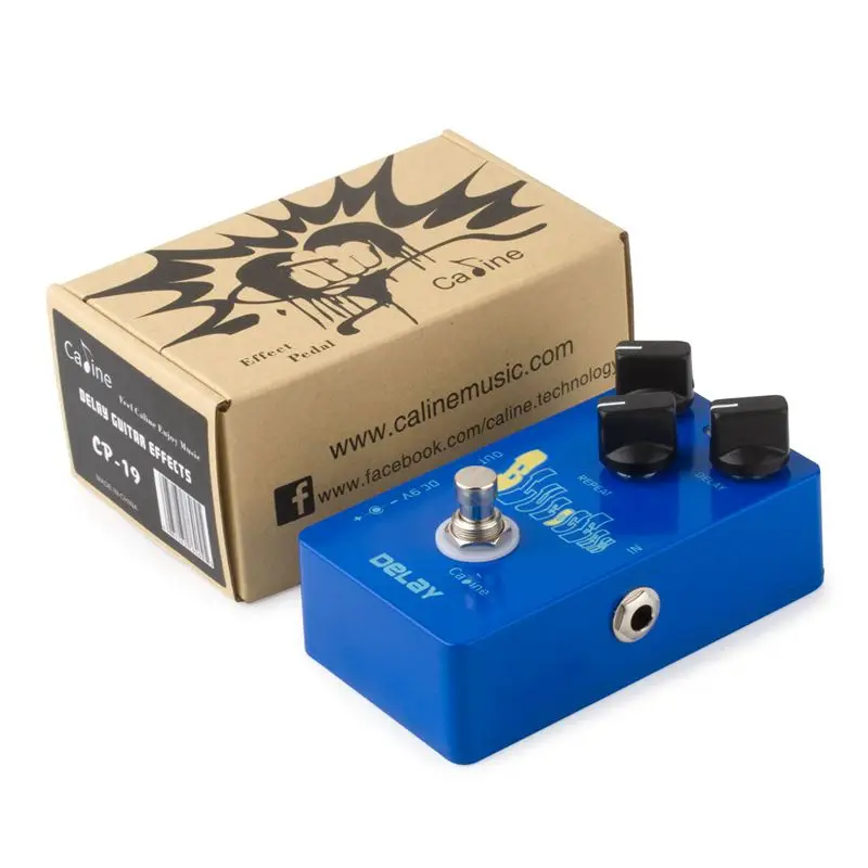 ABGZ-CALINE CP-19 синий океан гитарные педали с эффектом Delay True Bypass