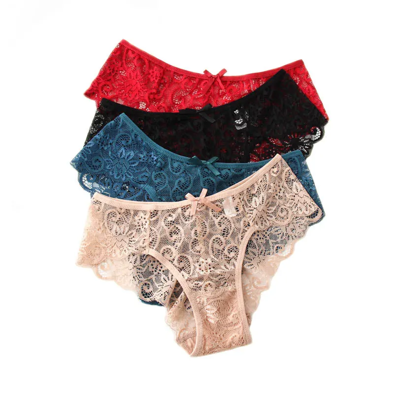 Sexy lace underwear women sexy panties string femme erotique low-waistline transparency bragas mujer culotte |