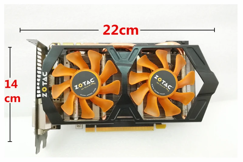 Оригинальные видеокарты ZOTAC GeForce GTX 660 2GD5 2 Гб Thunder Edition PD GPU 192Bit GDDR5 видеокарта карта GTX660-2GD5 GK106 Hdmi