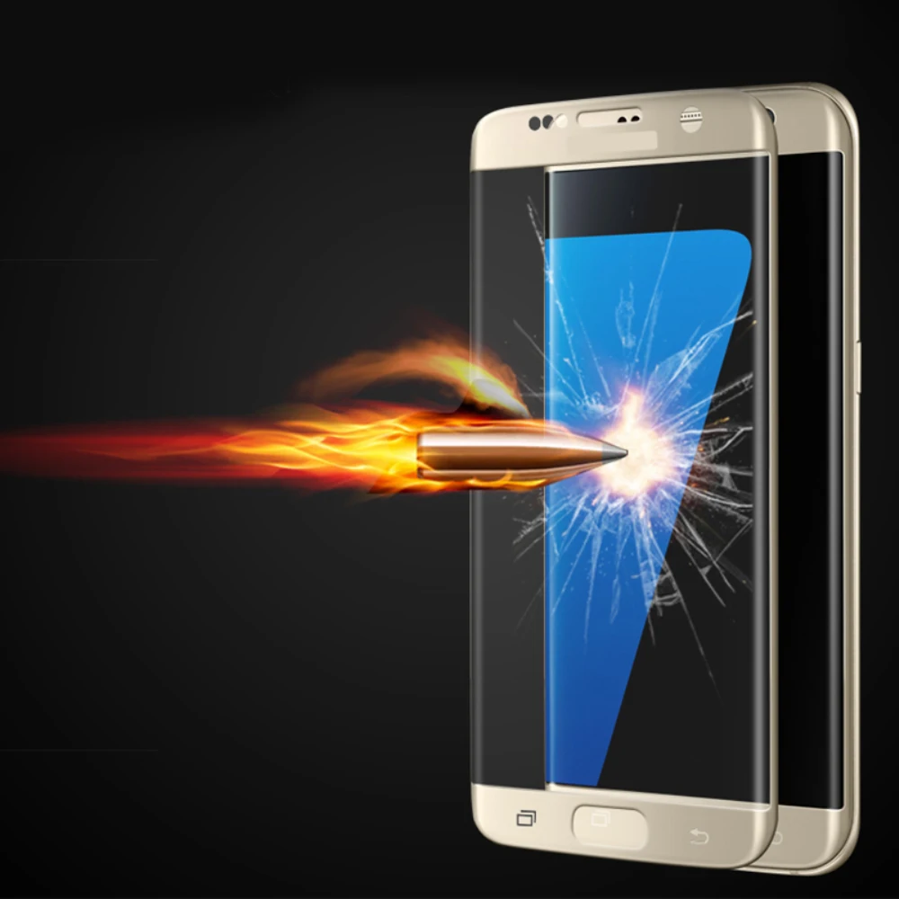 3D изогнутые Экран протектор для samsung Galaxy S6 край закаленное Стекло Защитная пленка