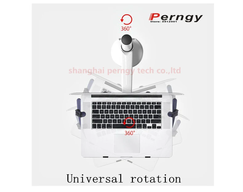 OA-12X aluminum alloy 2 In 1 Bracket adjustable Dual Arm double laptop desktop stand Holder For 10-15 inch Laptop+ 7"-10" tablet