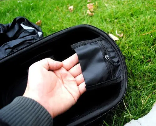 Велосипедная Рама для велосипеда Жесткий Чехол Задняя сумка с дождевиком +