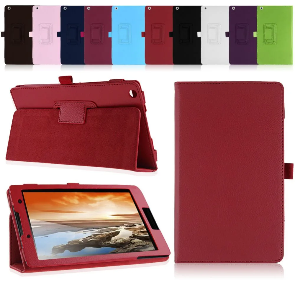 Чехол-подставка из искусственной кожи для lenovo tab3 8 | Компьютеры и офис