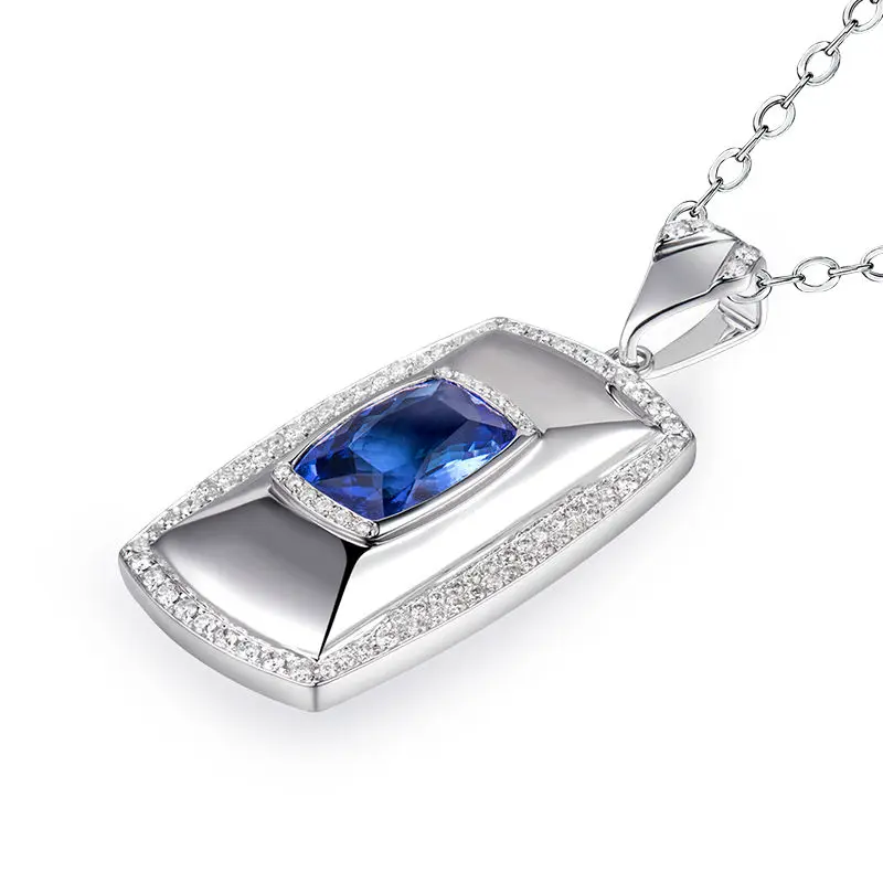 LOVERJEWELRY Выходная однотонная обувь из белого золота 18 карат мужские Цепочки и