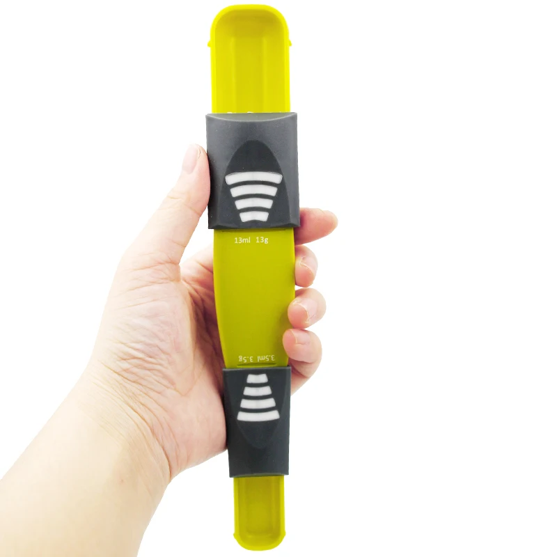 Двойной конец восемь киосков Регулируемая мерная ложка весы для выпечки