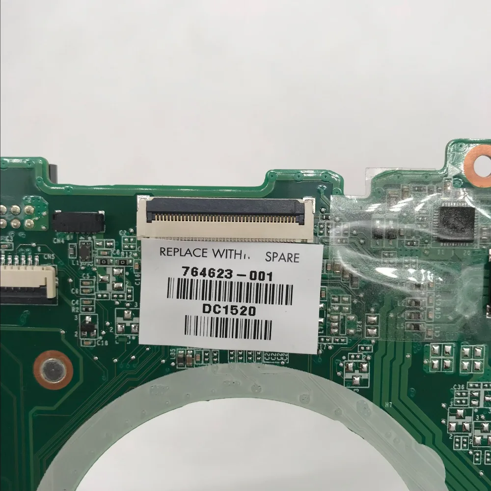 Для HP 15 F 17 787515 501 001 601 Материнская плата ноутбука w/SR1YW N3540 CPU DAY12EMB6C0 100% полностью