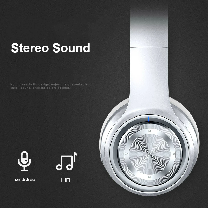 Picun P26 беспроводные Bluetooth наушники HiFi стерео гарнитура Handsfree складная конструкция