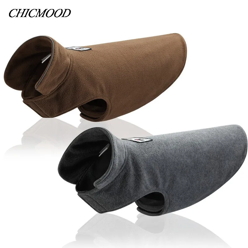 

Warm Winter Reflective Pet Puppy Dog Clothes Fleece Dogs Solid Cute Pets Coat Jacket Autumn Clothing For Big Dogs
