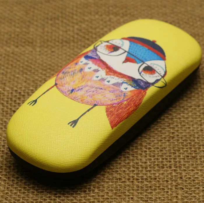 Сова близорукость очки коробка мультфильм близорукие случае Выделите Личность |