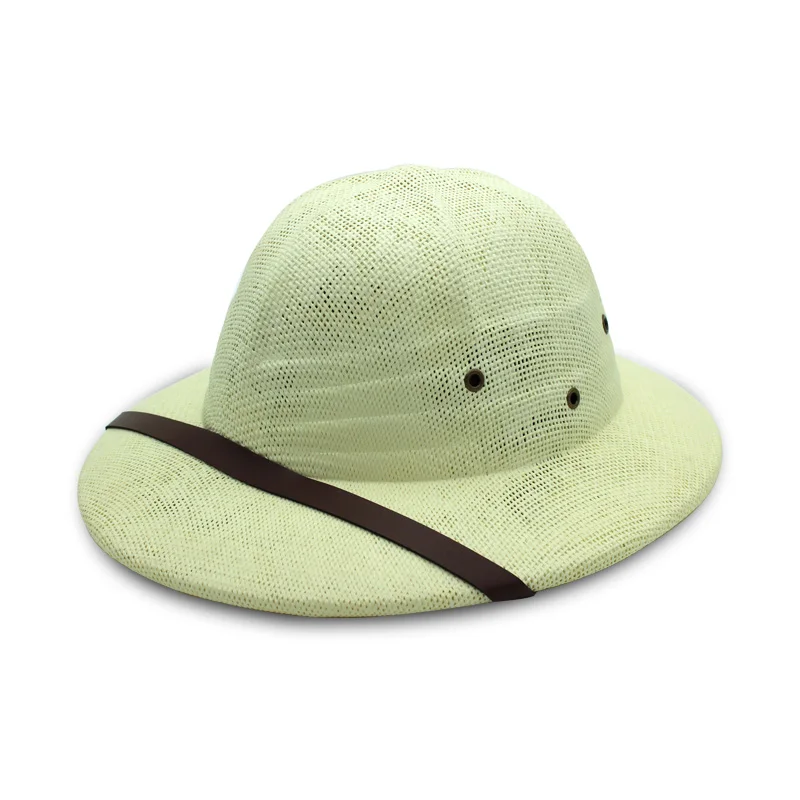 Летняя соломенная шляпа ведро для мужчин от солнца кепка Панама сафари джунгли