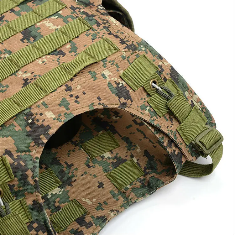 1 шт. BLK Военный Тактический Жилет Airsoft Пейнтбол Армии США Военно 800D Оксфорд