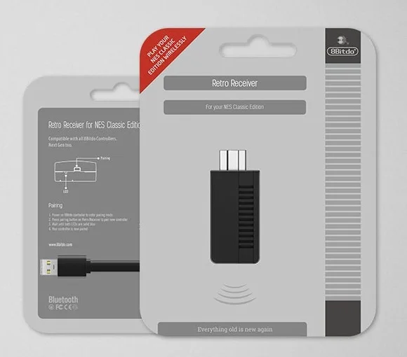 8bitdo Bluetooth ретро приемник адаптер для Mini NES Classic Edition поддерживает переключатель
