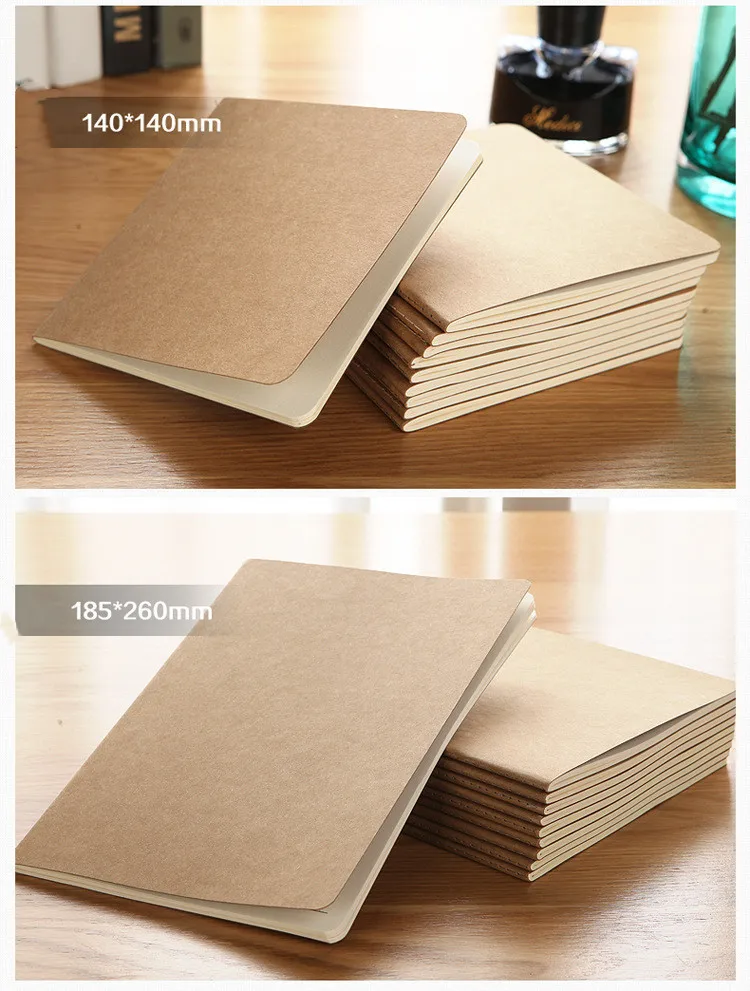 Воловья кожа бумажный альбом Bullet Journal милый блокнот бумажный еженедельник аксессуары для планировщика канцелярские принадлежности Дневник для путешествий 01623