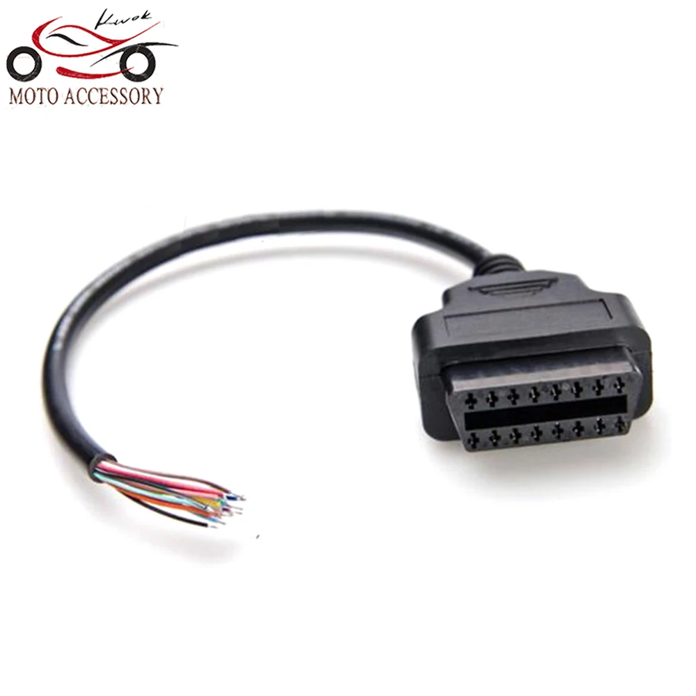 Универсальный 16-контактный Женский удлинитель OBD2 диагностический кабель |