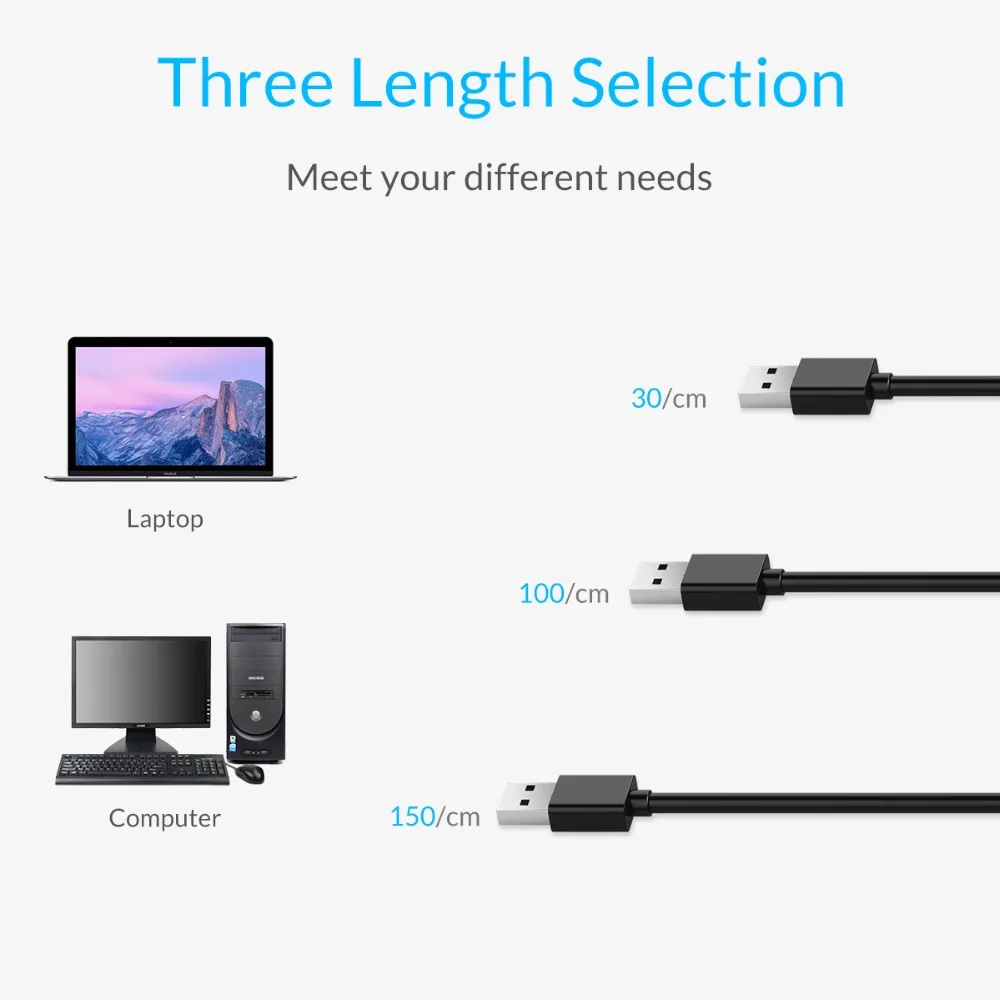 ORICO 8 портов USB2.0 концентратор Мини USB разветвитель Micro B Питание Порт поддержка OTG