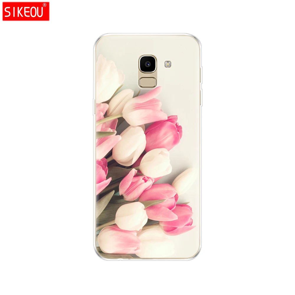 Для samsung J6 чехол EU J600 J600F SM-J600F Мягкий ТПУ чехол для samsung Galaxy J6Plus J6+ J 6 Plus J610 J610F силиконовый