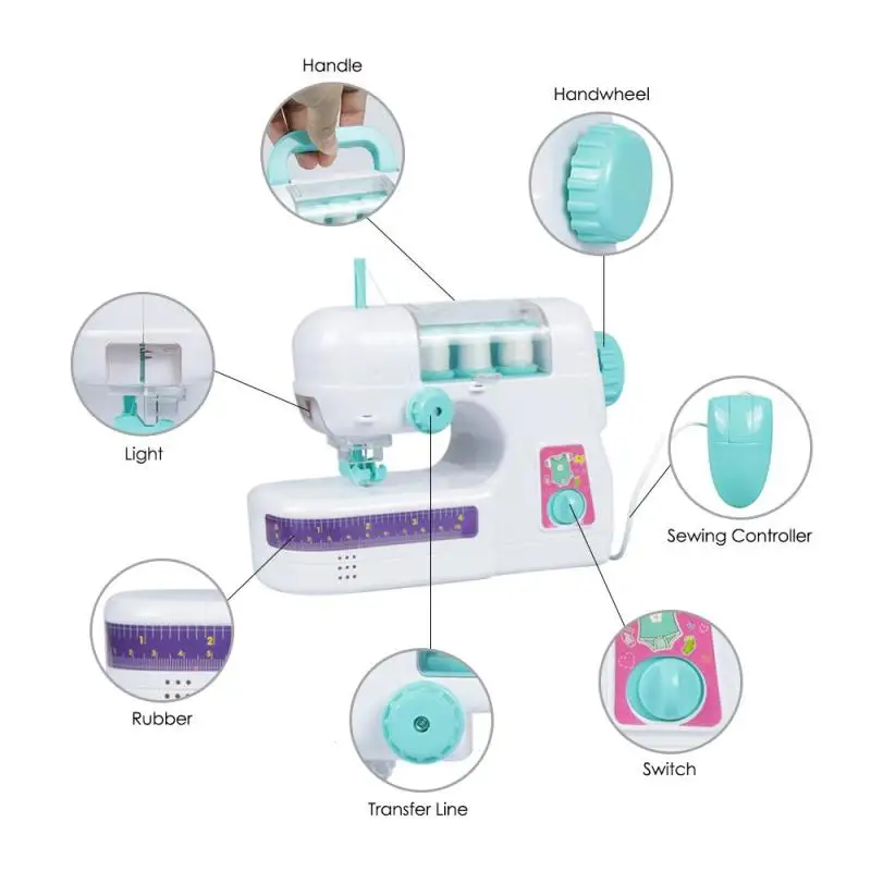 Автоматическая швейная машина #30 портативные мини швейные машины с двойной