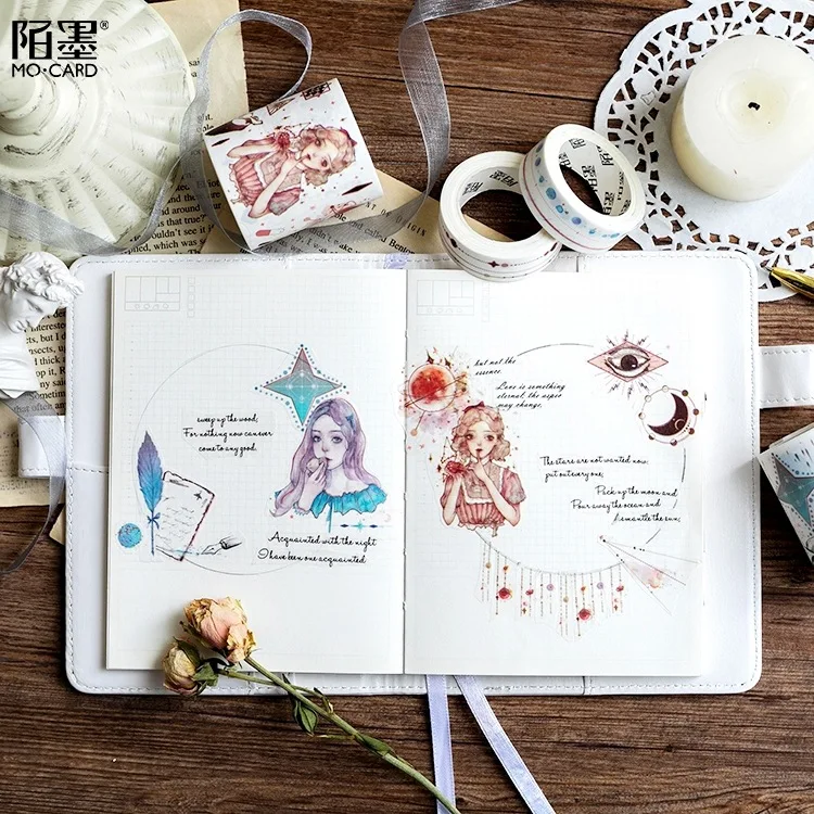 Новинка, Architect Book Girl, Васи, линия, лента, сделай сам, скрапбукинг, наклейка, этикетка, маскирующая лента, для школы, офиса, поставка