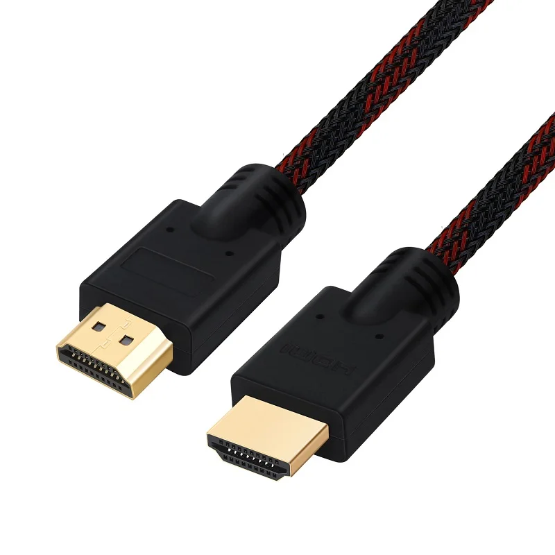 Lungfish Высокоскоростной HDMI кабель поддерживает Ethernet, 4 K, 1080P Ultra HD, HDR видео, пропускная способность 18 Гбит/с Аудио Канал возврата 1 м 2 м 3 м 5 м - Цвет: Красный